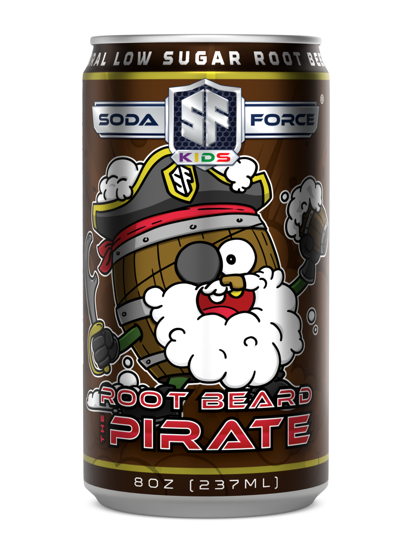 Soda Force Kids SF-24 Spacecraft - Variety 8-Pack, Soda for Kids