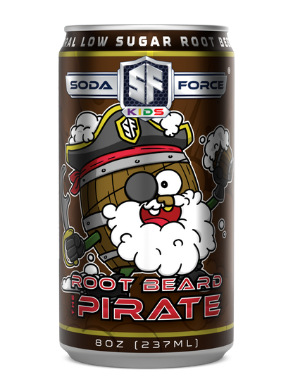 Soda Force Kids SF-24 Spacecraft - Variety 8-Pack, Soda for Kids